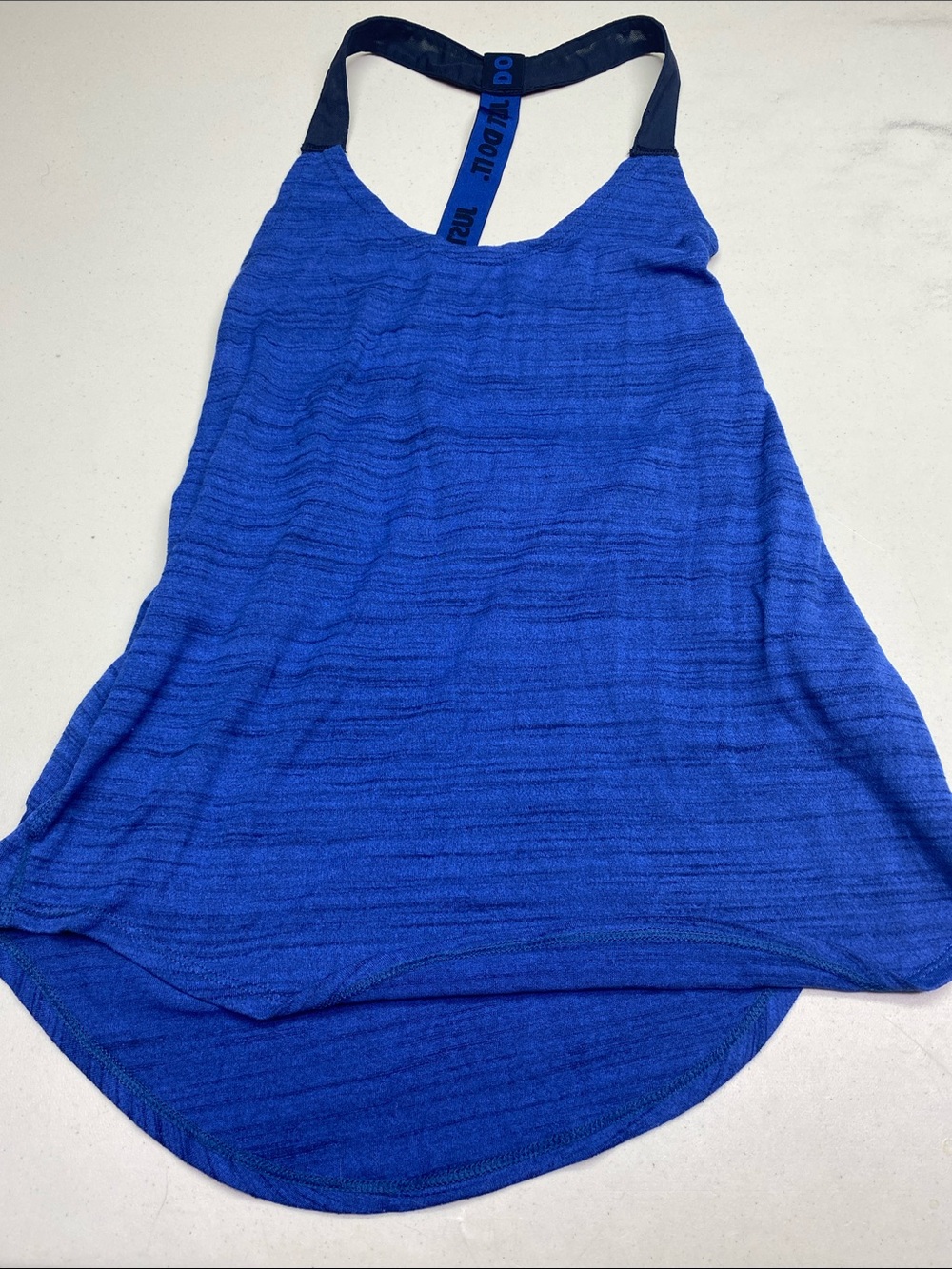 Nike Royal Blue Racerback Tank with Black Strap